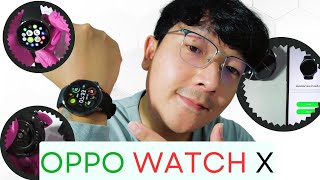 วิธีใช้ OPPO Watch X นาฬิกาที่เปลี่ยนอะไหล่ได้