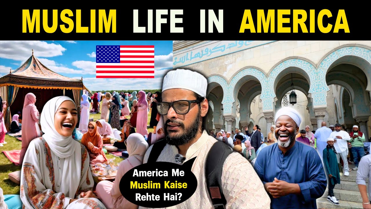 AMERICA Me MUSLIMS Kaise Rehte Hai? 🇺🇸| Muslims Life In USA | Indian In USA