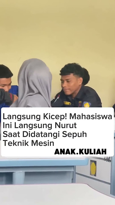 LANGSUNG KICEP! DIDATANGI SEPUH TEKNIK MESIN?? #anakkuliah #dosen #wisuda #skripsi #mahasiswa #reels