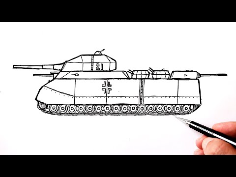 Video: Come Disegnare Un Carro Armato