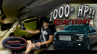 OmarLS Reaction To Our 1000+HP F150!!! (MUST WATCH TILL END!)