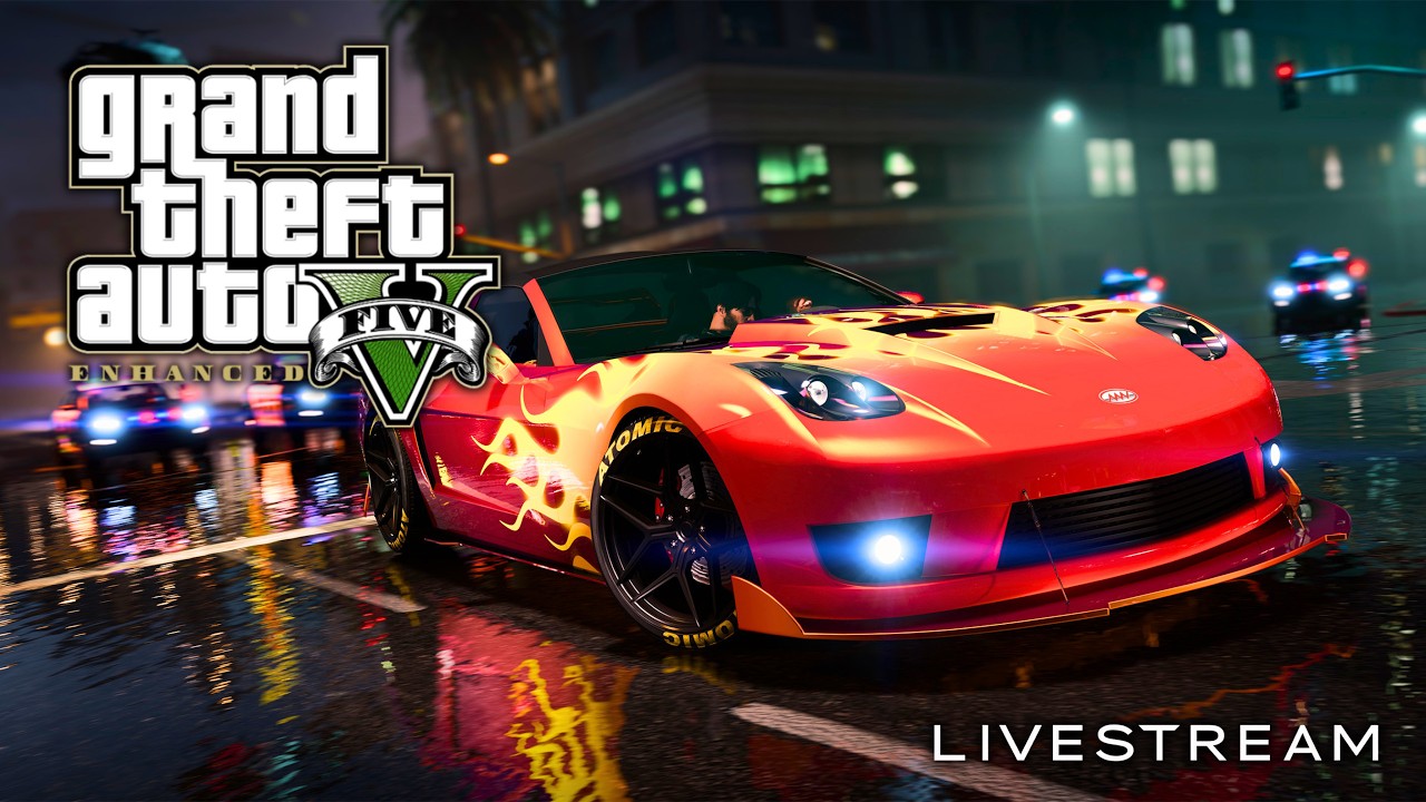 Grand Theft Auto V ENHANCED 🔴 LIVE
