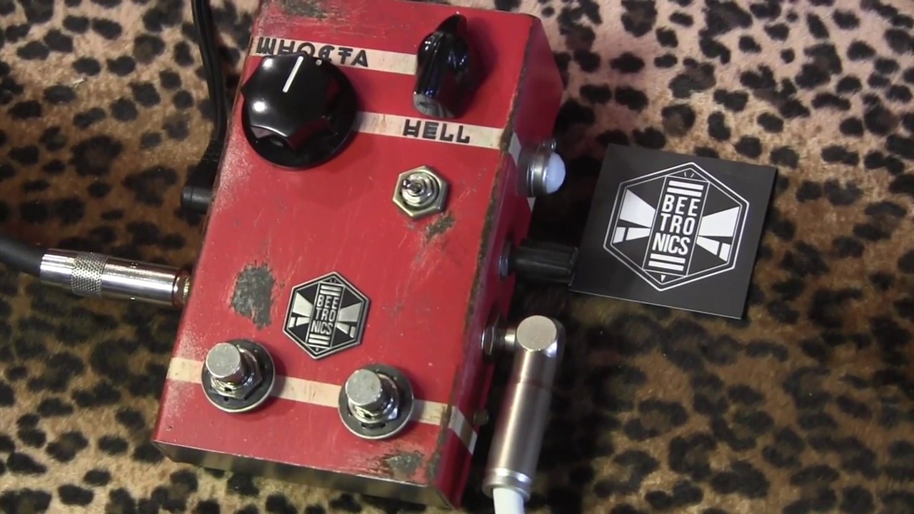 Bee Tronics WHOCTA HELL octave fuzz overdrive of tasty love - YouTube