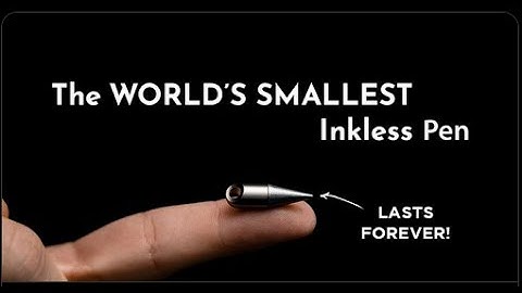 Introducing: The Forever Pen ✒️Will Last Forever If You Don't Lose It First🖊️