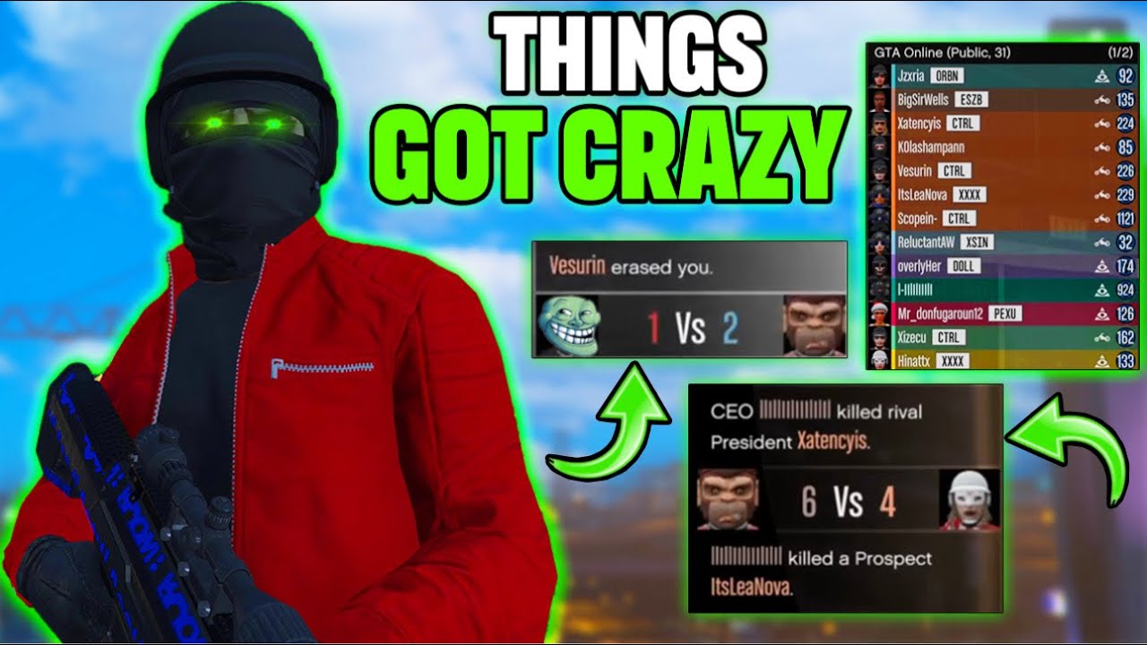 I Took On GRIEFERS in Stand Your Ground… It Got WILD! | GTA Online ...
