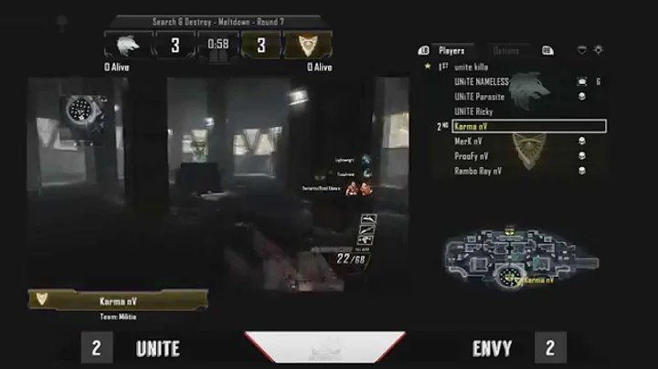 Karma's Crazy Ninja Defuse vs UNiTE at GFinity 2