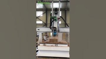 【4 Axis Woodworking CNC Router】#short #shorts #cncfactory #cnc #cncmill