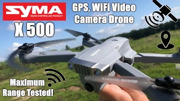 Syma X500 Foldable GPS Camera Drone