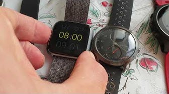 Withings Steel HR Sport vs Fitbit Versa Comparison