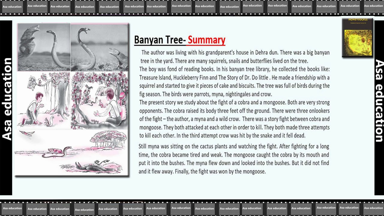 Ch 10 The Banyan Tree (English Honeysuckle, Grade 6, CBSE) Summary