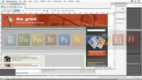 How To Create A Website with Adobe CS3