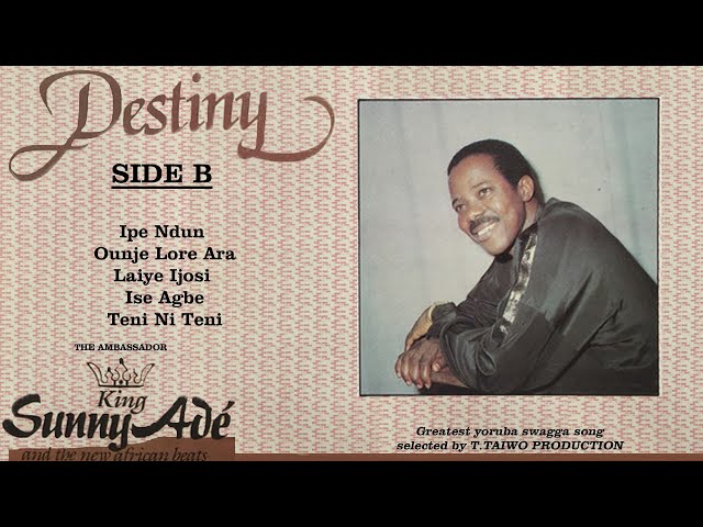 KING SUNNY ADE-IPE NDUN (DESTINY ALBUM) class=