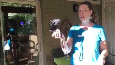 Safely project a solar eclipse with binoculars