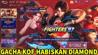 🔴[LIVE] GACHA EVENT KOF MASHA , VALIR , PAQUITO , HABISKAN 60.000 DIAMOND ! - Mobile Legends