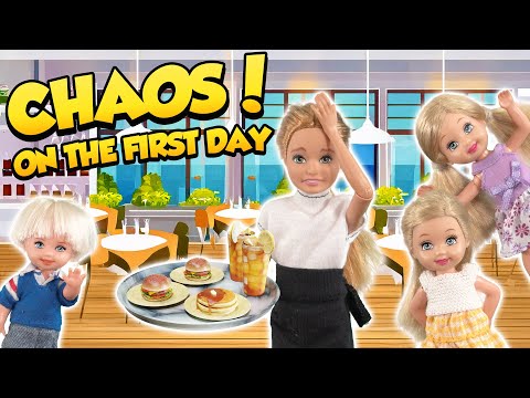 Barbie mama♡ Barbie - Chaos on Stacie's First Day! | Ep.476 - YouTube
