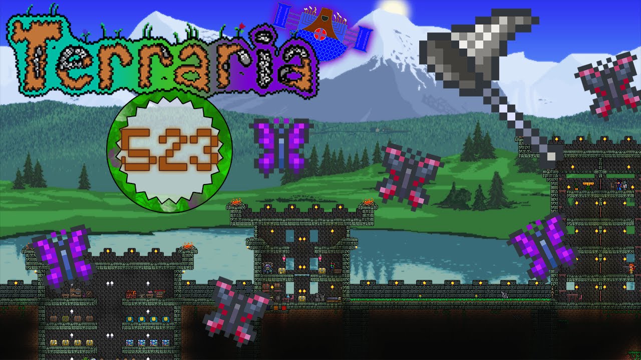 Terraria Part 523 BUTTERFLY ADDICTION YouTube