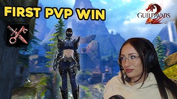 My First PvP Win In Guild Wars 2 - NEW Player - Thief