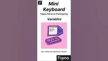 Mini Keyboard | Figma variables | advance prototyping #figma #prototyping #figmavariables #LOL
