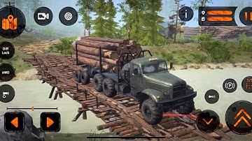 MudRunner Mobile - Gameplay #2 Mission Repair And Refuel