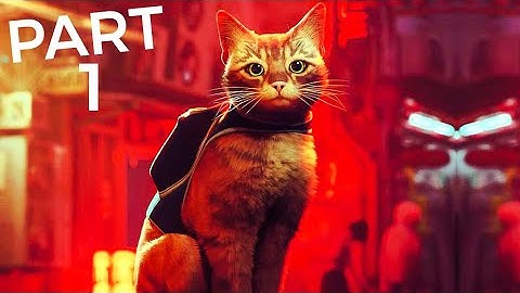 STRAY Walkthrough Gameplay Part 1 - INTRO (FULL GAME)