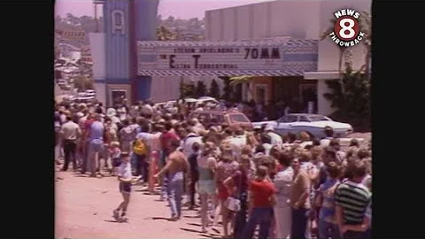 'E.T. the Extra Terrestrial' draws crowds in San Diego July 1982