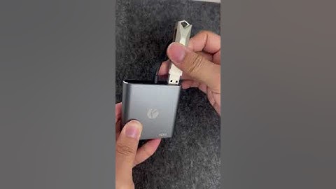 How do you connect your HDMI monitor to a MacBook? #tools #macbook#hub #usb #hdmi