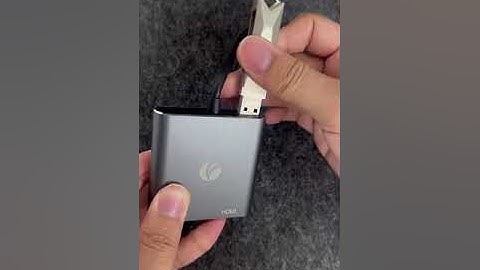 How do you connect your HDMI monitor to a MacBook? #tools #macbook#hub #usb #hdmi