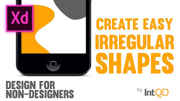Create irregular shapes in Adobe XD