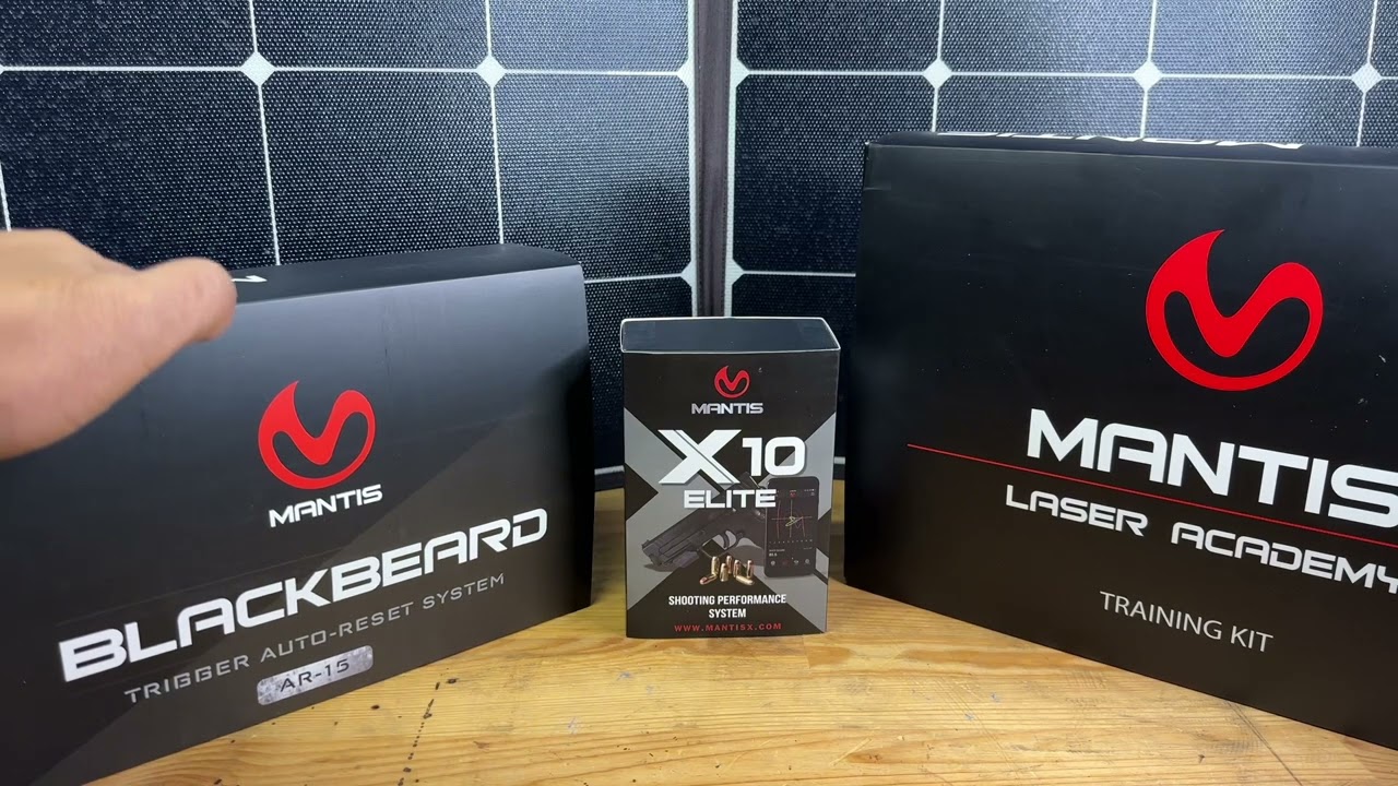 Mantis X10 black bread and the laser academy