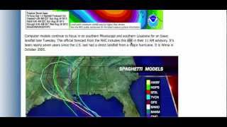reading the the myfoxhurricane.com blog on Issac they say "shit"