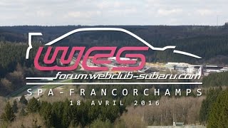 Web Club Subaru - Spa-Francorchamps 2016