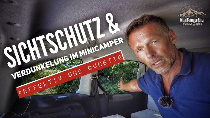 FENSTER ABDUNKELN unter 12€ #007 🚙 günstig und schnell, MicroCamper, Isolierung