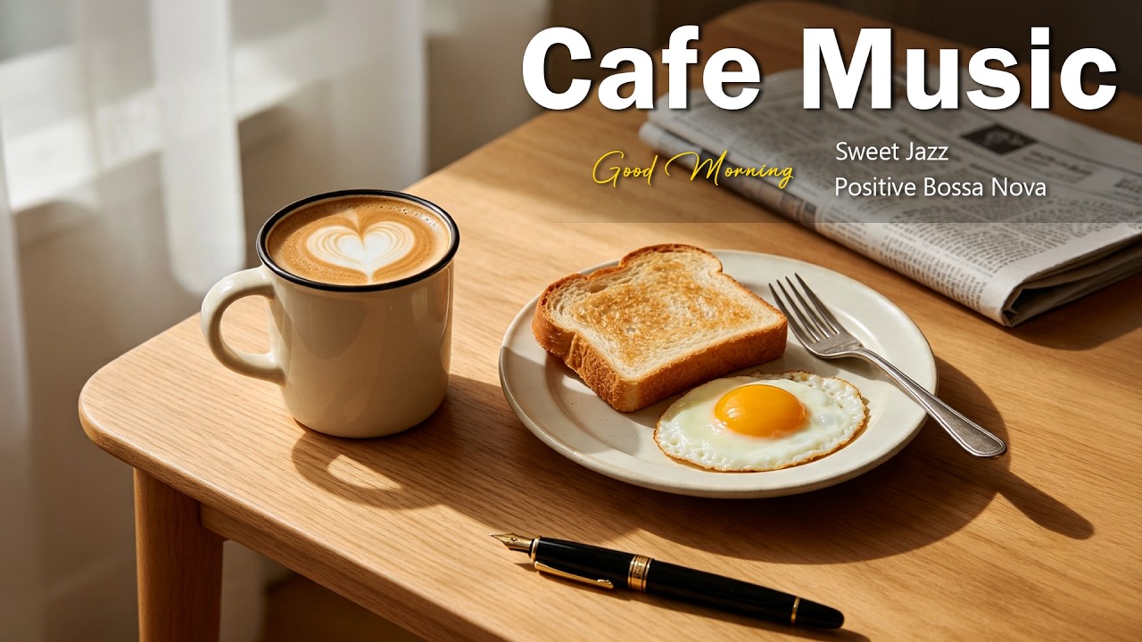 コーヒーJAZZスイカ さま　Better Life&Vibes Happy Cafe Music - Sweet Jazz Instrumental & Positive Bossa Nova