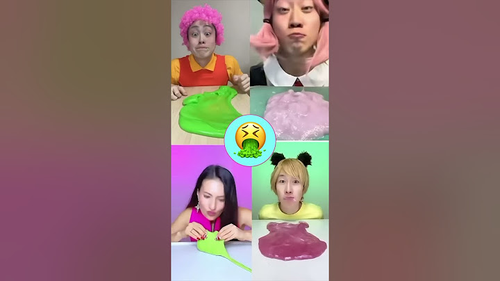 Learn colors magic slime🤮🤮🤮 #learncolors #slime #magic