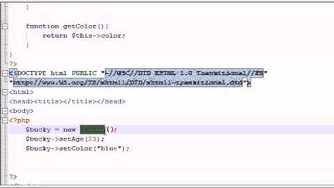 PHP Tutorial - 41 - clone