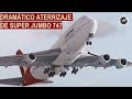 Aparatoso Aterrizaje de un Jumbo Boeing 747 de Qantas - Vuelo 1 de Qantas