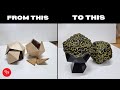 How To Transforming Trash into Luxury Decor