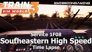 Service 1F08 - Southeastern High Speed - Time Lapse - Train Sim World 3