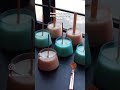 Customised candles for client