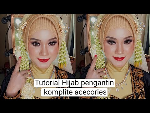 Hijab tutorial Pengantin Solo Putri]Hijab solo Putri Modifikasi]Tutorial Hijab Pengantin solo putri