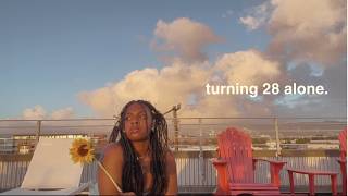 turning 28 alone because life happens | balancing work + finding joy alone