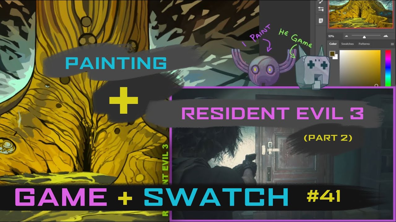 GAME & SWATCH #41 - Resident Evil 3 (Part 2) & Painting - YouTube