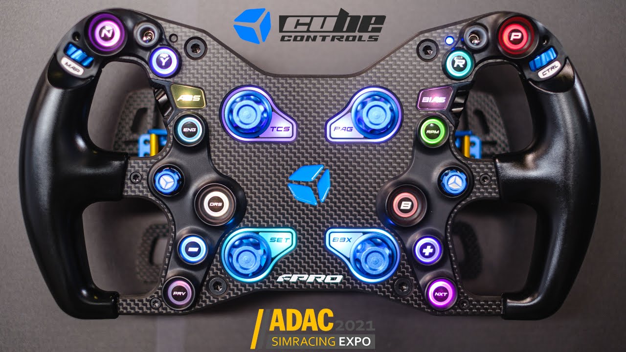 Cube Controls Preview - Formula Pro 2021 / SP-01 Pedals/ New GT Pro Zero -  Simracing Expo 2021