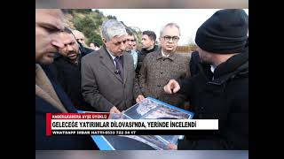 Geleceğe Yatirimlar Di̇lovasi’nda, Yeri̇nde İncelendi̇