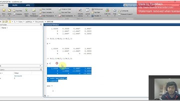 Rank of a Matrix in MATLAB