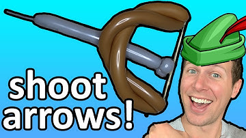 How to Make a Bow and Arrow - Balloon Twisting Tutorial