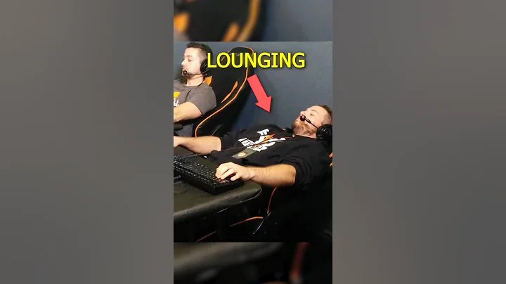 The Best Gaming Posture = Lounging 😂 #shorts