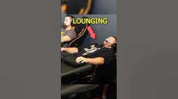 The Best Gaming Posture = Lounging 😂 #shorts