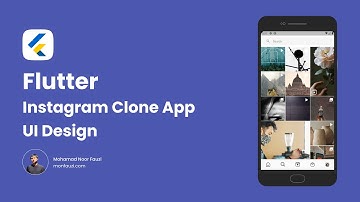 FLUTTER UI - #PART 3 Instagram Clone App UI Design - Speed Code