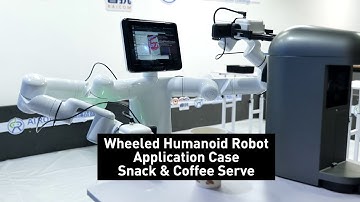 Mercury Usecase | Explore How the Wheeled Humanoid Robot Serves As A Snack and Coffee Waiter